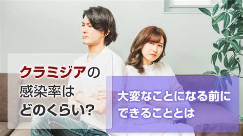 クラミジアの感染率はどのくらい？大変なことになる前にできる。